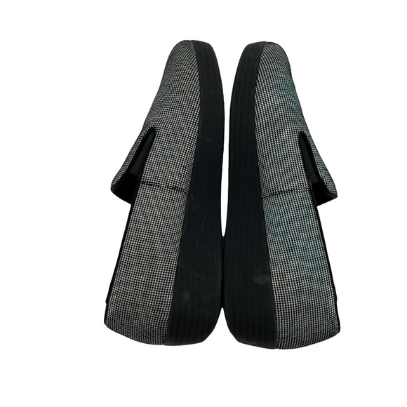 Fitflop Black Superskate Houndstooth Slip-On Loafers Size 7.5 Women’s - Picture 6 of 9